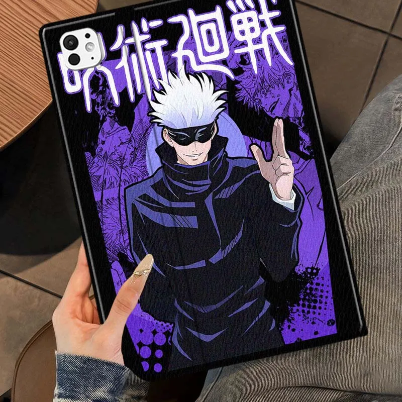 Jujutsu Kaisen Anime For iPad Pro Air 5 4 3 13 11 8 7 6 5 10th 7th 6th 10.5 12.9 10.9 Tablet Case