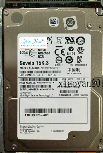 

For 300GB 15K 6Gbps 2.5" SAS PN: 005050604 005050548 005050934 V4-2S15-300