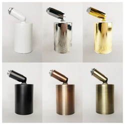 E27 iron cover with plastic socket wall lamp fixture base AC110V/2220V Edison bulb lamp holder with corner arm