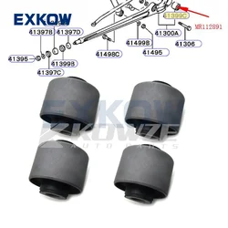 4PCS 60MM Rear Suspension Lower Arm Bushing for Mitsubishi Pajero Montero V23 V24 V25 V26 V43 V44 V45 V46 MR112891