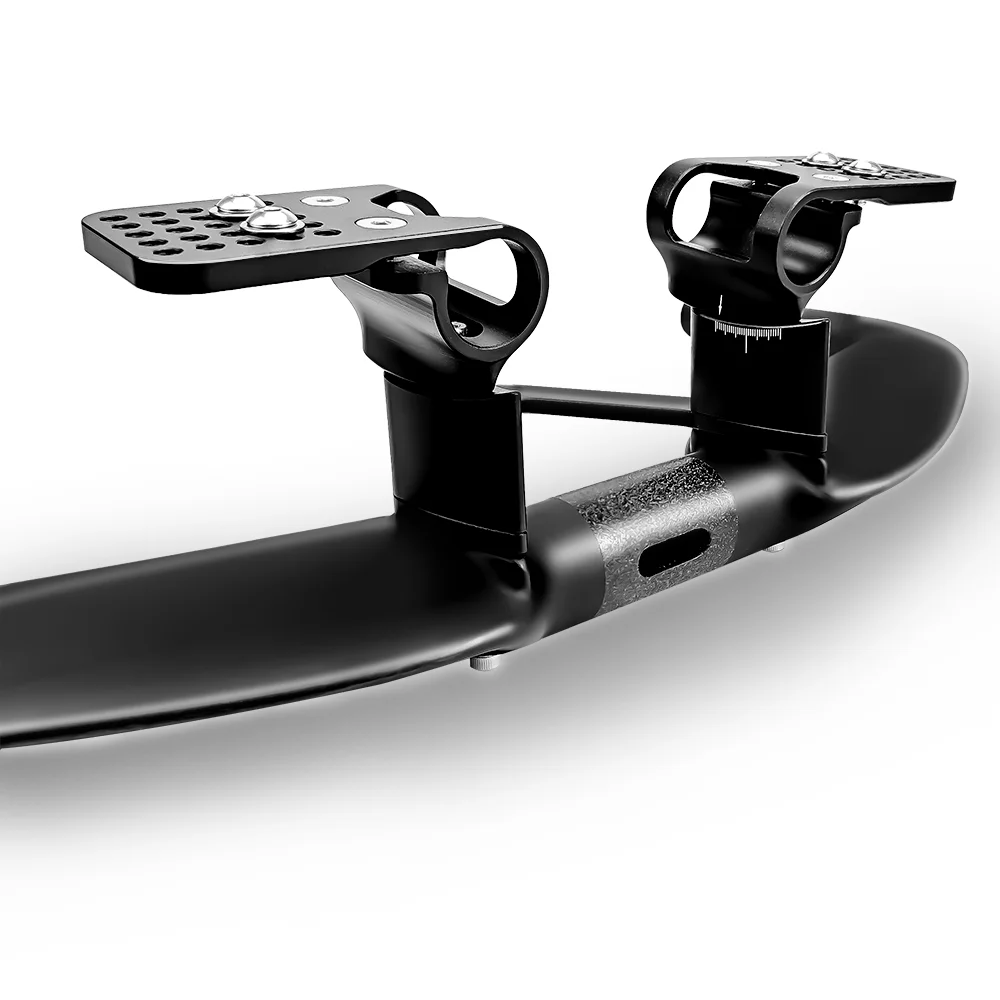 2025 neue BALUGOE Carbon Faser Fahrrad Rest TT Lenker Fern Racing Lenker Fahrrad Zubehör Einstellen Winkel Matte – Detail 12