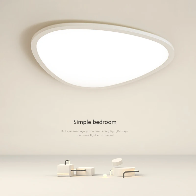 

Modern Bedroom Lamp Full Spectrum Eye Protection Led Ceiling Light Lighting Simple Triangle Round Study Room Lamps Home Fixtures