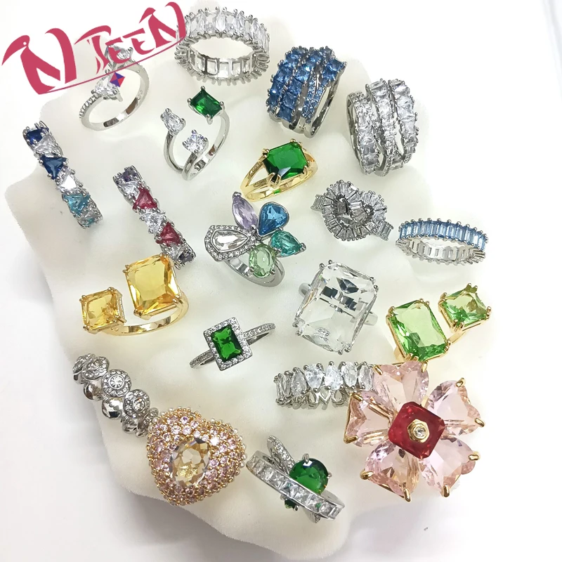 2024 High-quality Hot-selling Women's Rings, Matrix Series Rings, Noble and Elegant, Suitable for Holiday Gifts and Party Wear