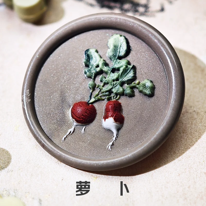 Nuevo sello de cera de fresa Vintage, cabeza de latón multicapa de forma especial, sobre en relieve 3D, decoración de invitación, juguete DIY