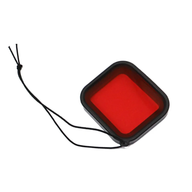 Hero 5/6/7 Waterproof Housing Case Diving Filter Red Pink Purple Filter For GoPro Hero 7 6 5 Black Action Camera Accessories