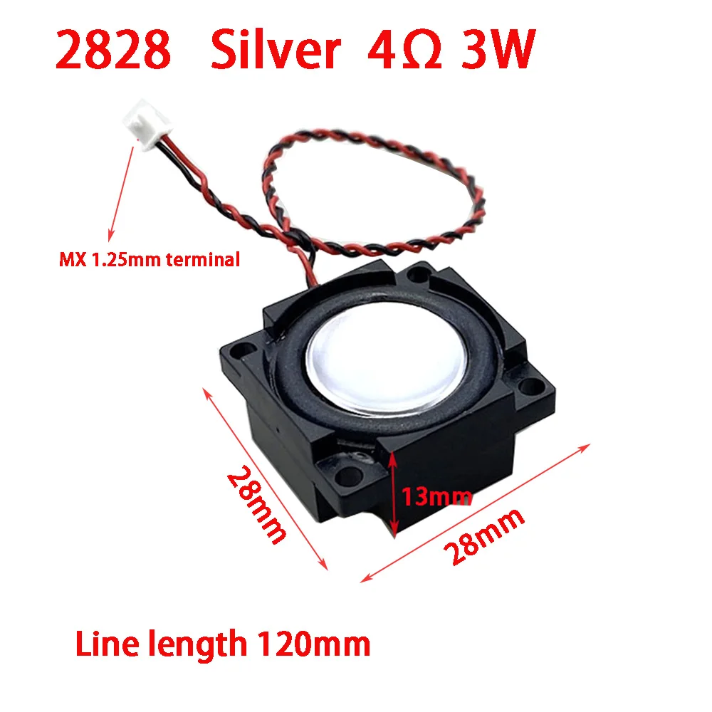 8Ω 1W 2W Mini Speaker 4Ω 2W 3W Full Range Cavity Sound Speaker Connector Smart Home Voice Speaker Box Audio DIY Bass Speaker image 3