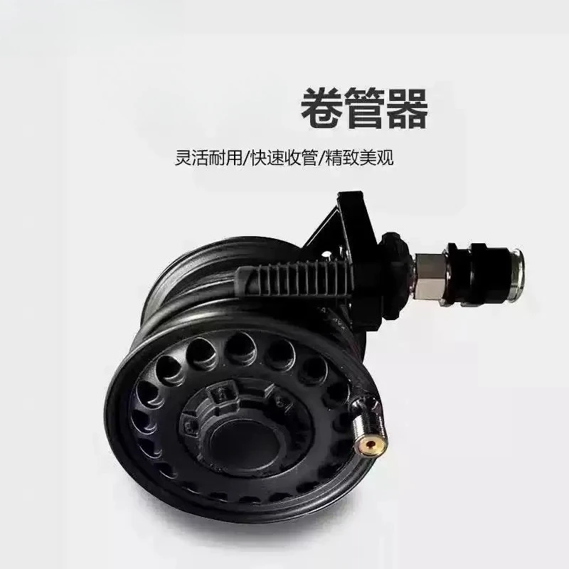 Manual & Automatic Hose Reel, Water Pipe Winding Storage Tool for Water Tank Irrigation Cleaning
