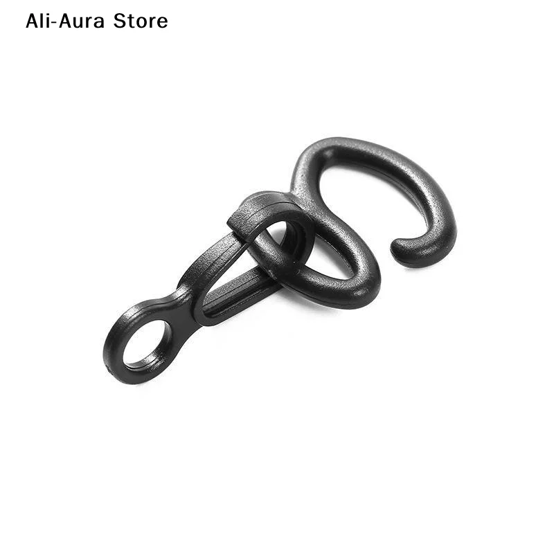 10/20Pcs Heavy Duty Plastic Snap Hooks Sturdy Wear Resistant For Glove Hook Backpack Hiking Camping Outdoor Gear