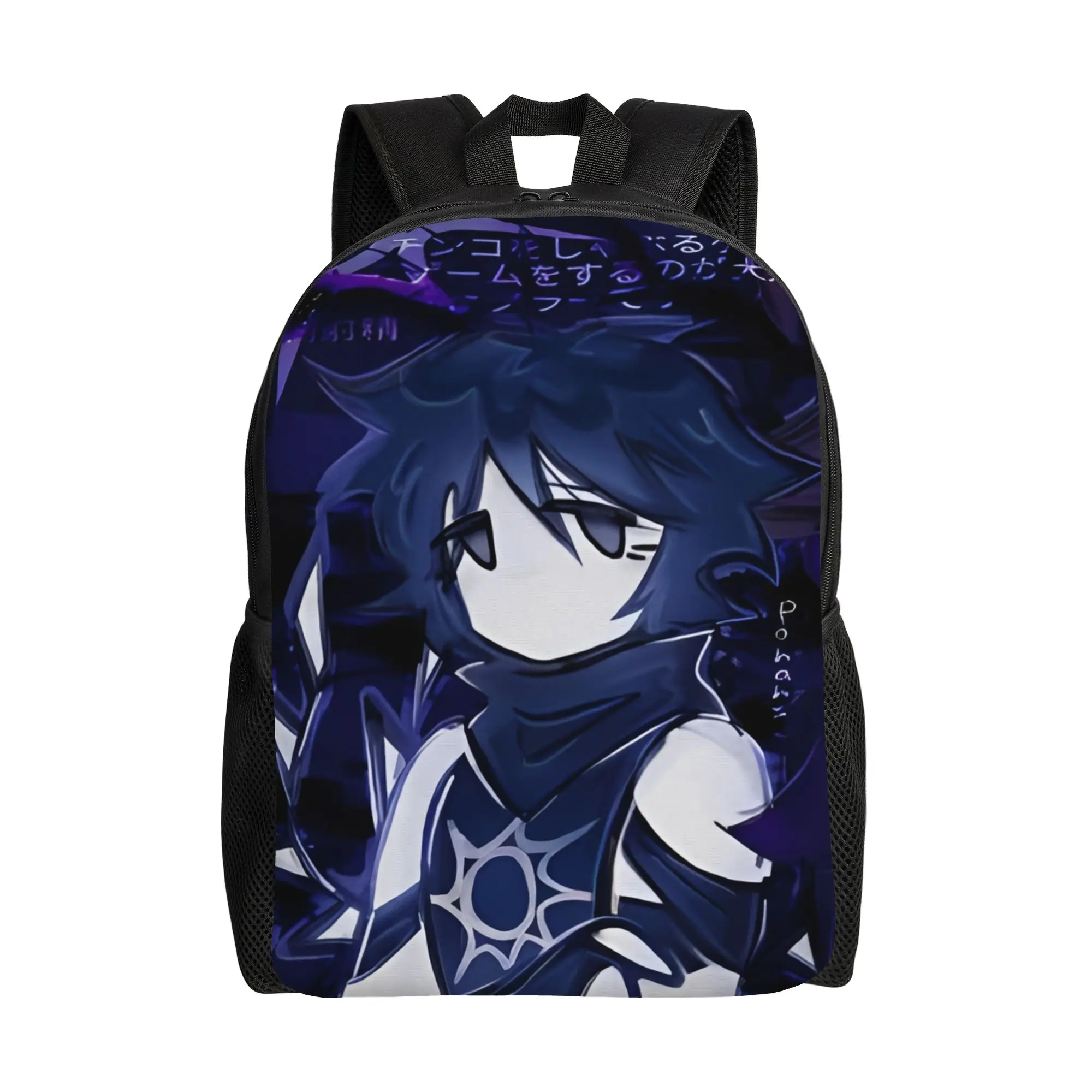 

Рюкзак Azuretime Anime Casual для активного отдыха, учебы, походов и путешествий, Azure Two Time Forsaken Daypack для мужчин и женщин, холщовая сумка для ноутбука