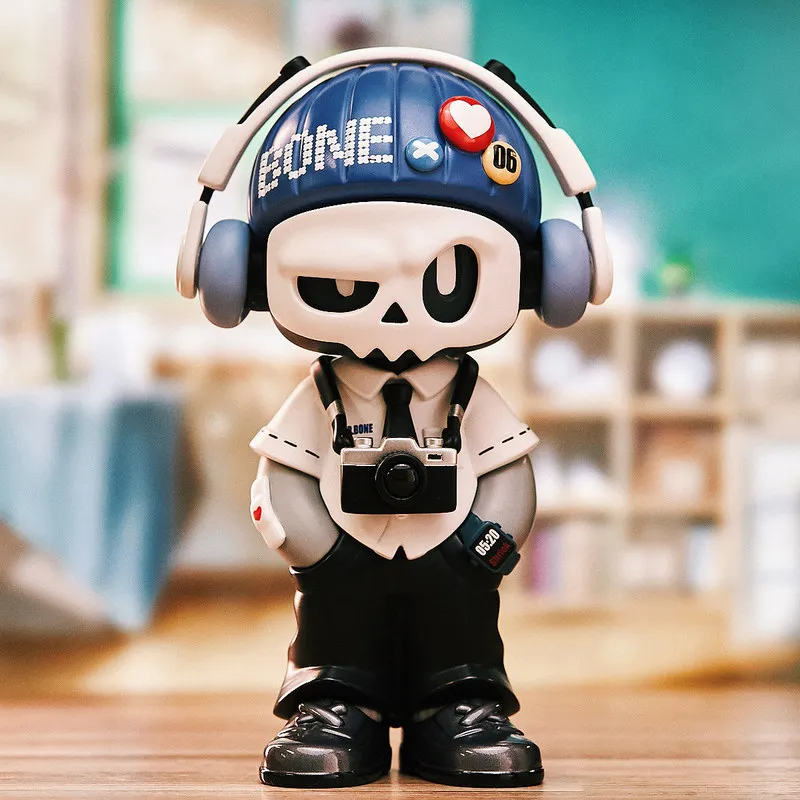 New Mr Bone Collectible Action Figure First Love Limited Edition Large Size Figurine Desktop Display Home Decor  Doll view 4