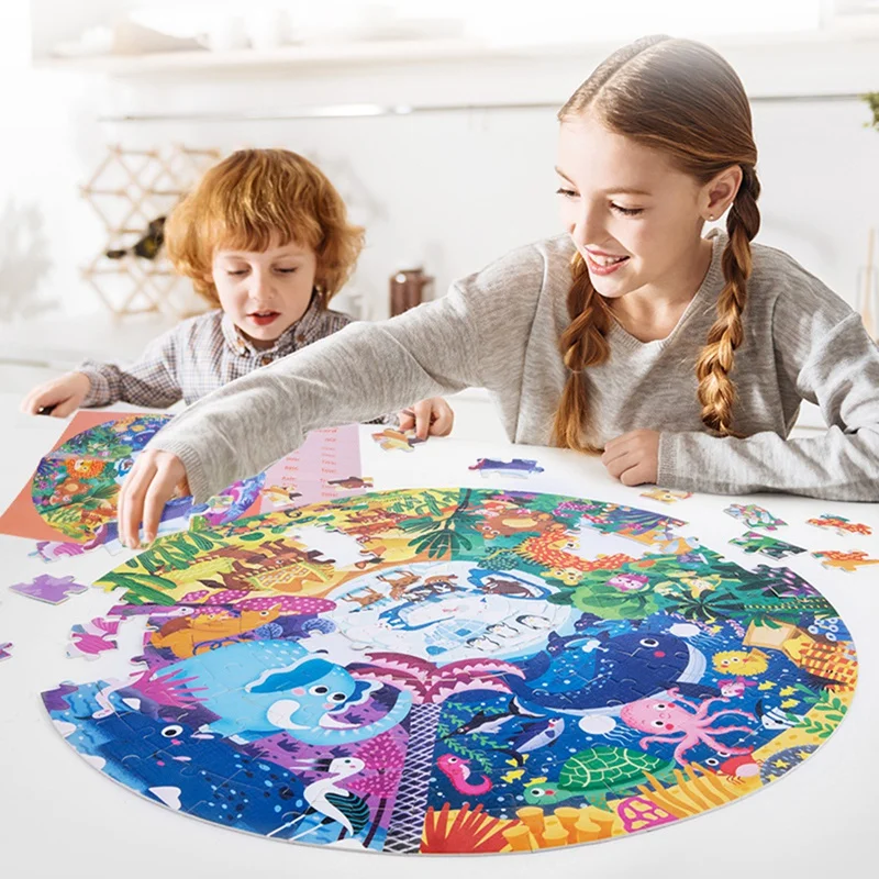 360 Degree Jigsaw Puzzle Spinner -20.9In Round Puzzle Holder Rotating Puzzle Table Puzzle Board For Gift