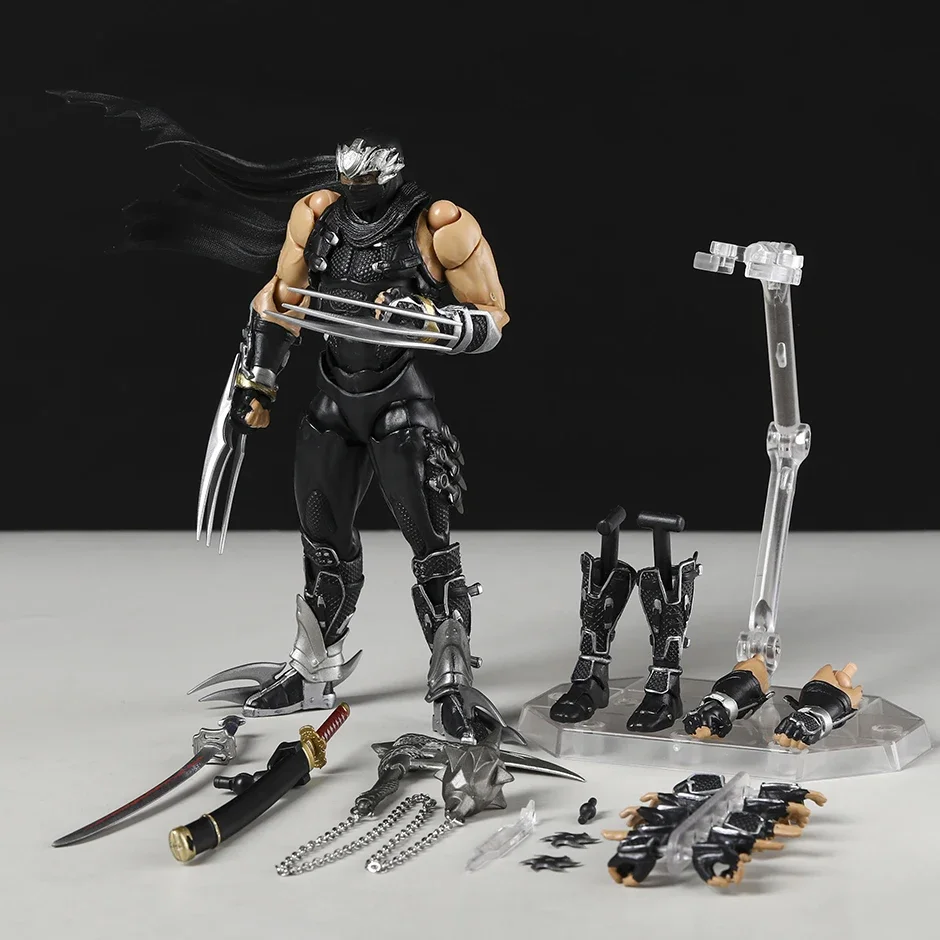 

Revoltech Ryu Hayabusa Action Figure Model Toy Gift For Collection