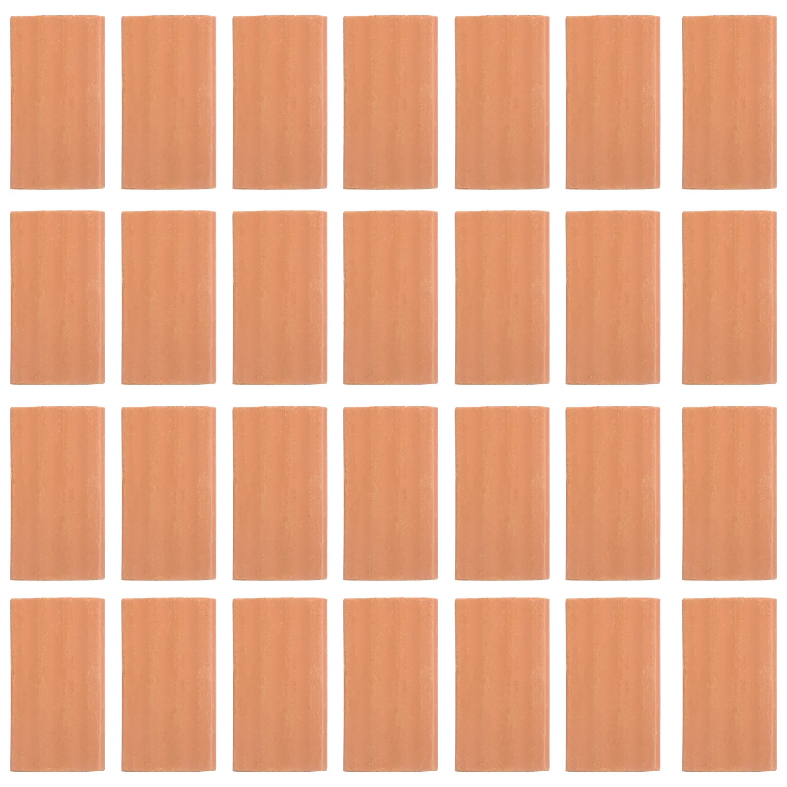 50pcs Simulation Bricks Miniature Brick Ornament For Sand Table Architecture Diy Micro Landscape Decor Building Set Fake Wall