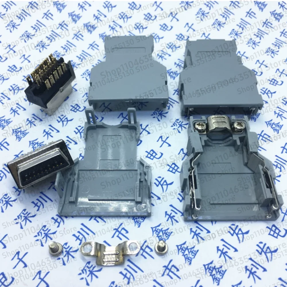 5PC PCR-20F suitable for FANUC servo encoder plug, female 20 pins, Honda connector 20 pins