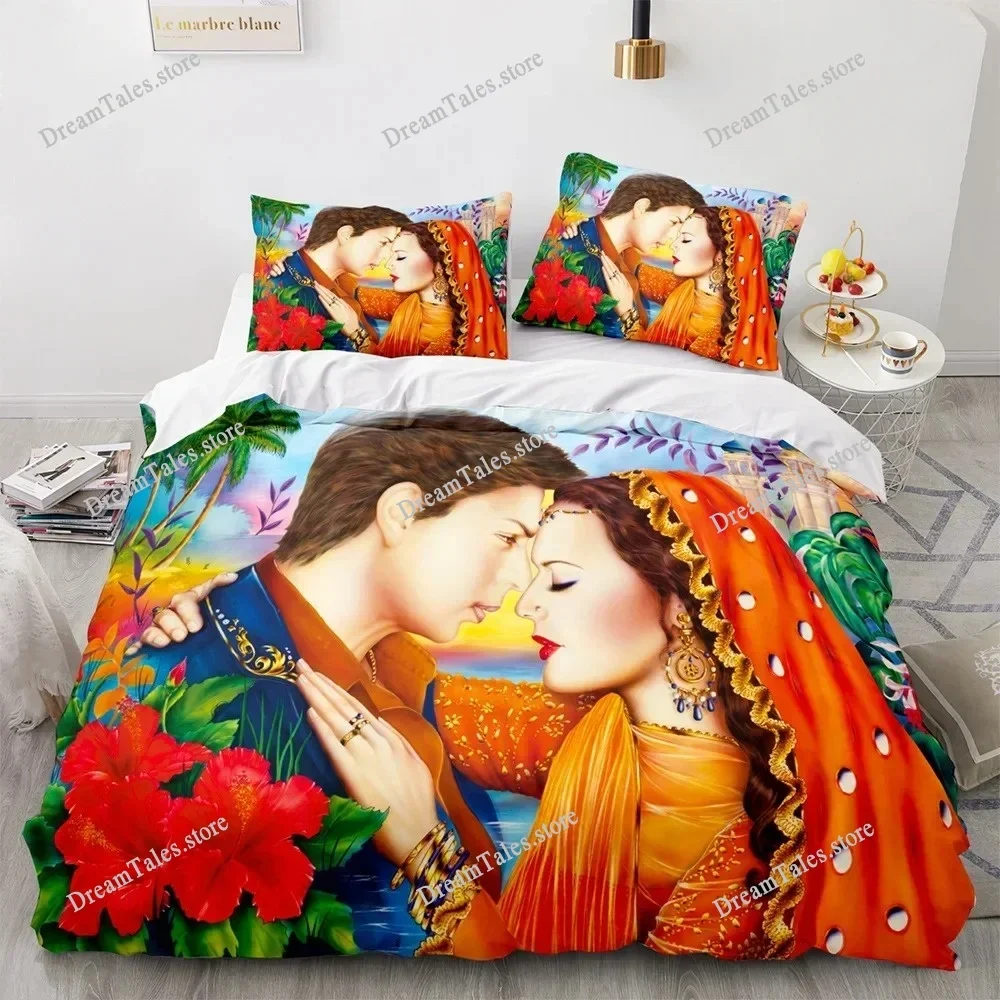 

Couple Lovers Gift Duvet Cover Set Love Comforter Cover Valentine's Day Bedding Set Queen King Size Polyester Quilt Cover741
