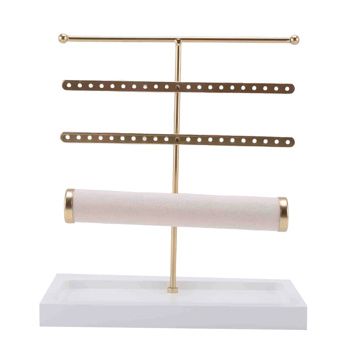 AOA-4 Tier Jewelry Rack Removable Earring Storage Jewelry Ring Necklace Jewelry Rack Display Stand