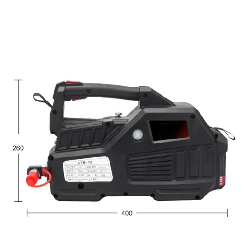 Rechargeable Electric Hydraulic Pump LYB-70 Multi-functional Small Hydraulic Drive Pump Lithium Electric Hydraulic