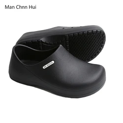 Hotel Unisex Chef Shoes Restaurant Waterproof Wear-Resistant Kitchen Shoes for Men Summer Women Cook Anti-Slip Work Shoes