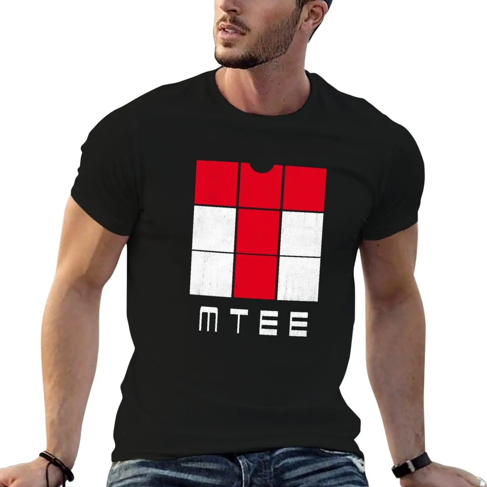 Metersbonwe MTEE Sam T-Shirt plus sizes summer 2026 mens t shirt graphic