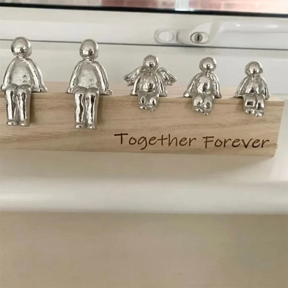 Decoration Family Statue Desktop Decorations Decorative Figurines Animal Statue Family Keepsake Animal Ornaments