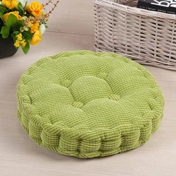 Round Floor Pillows Tufted Seat Cushion Large Thicken Chair Pad Tatami Floor Pillow Cushion for Home Office Patio Dining Chairs