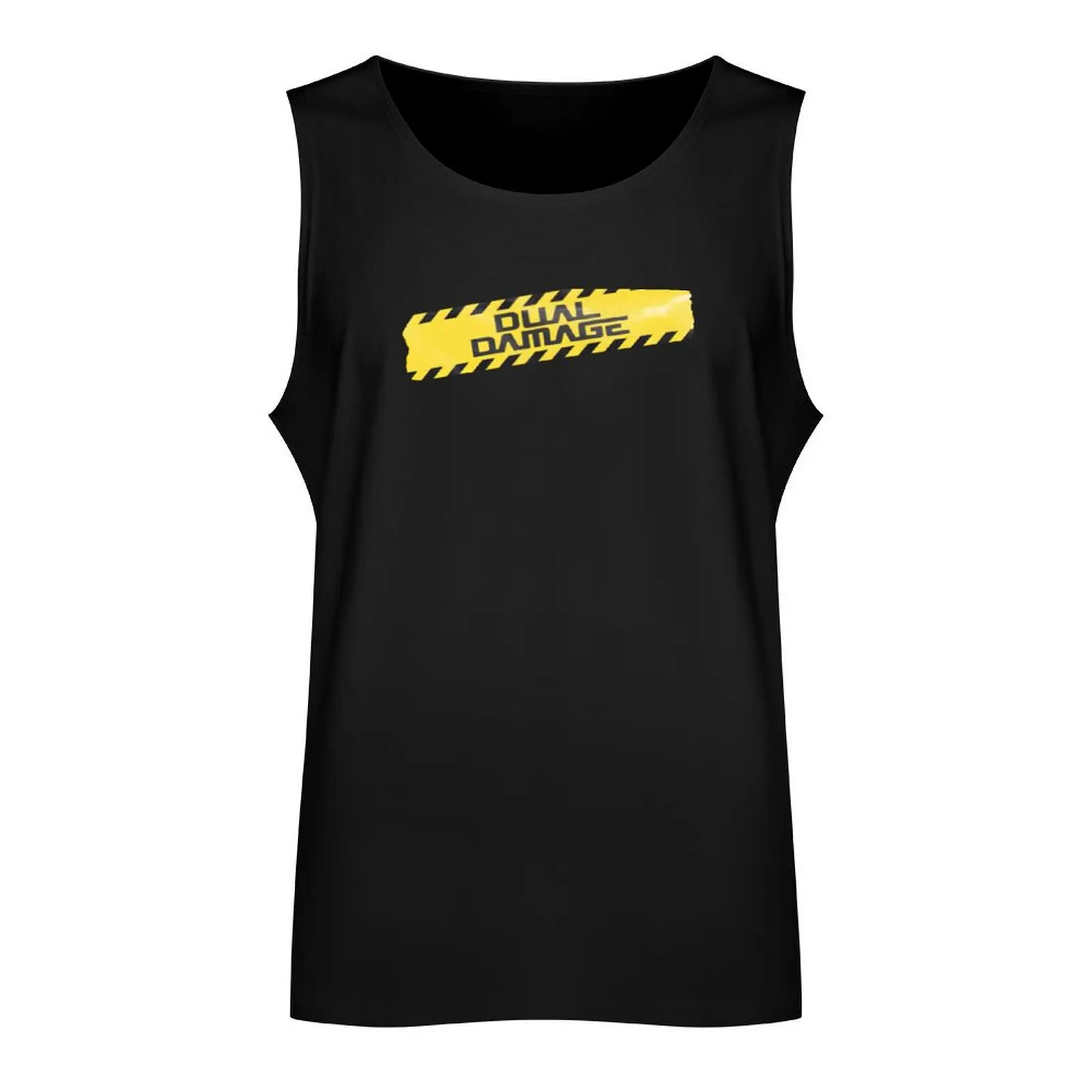 Dual Schade Tank Top Vesten Voor Mannen Gym Sportkleding Spier Fit