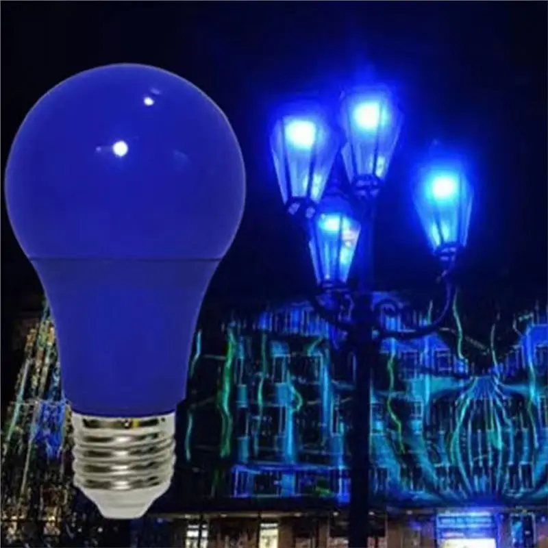 B62B-Colorful Led Bulb E27 7W Color Light Bulb For KTV Bars For Festivals Showcases LED Light B