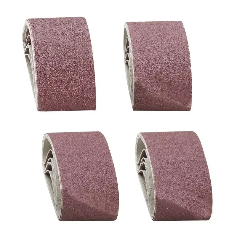 HAMPTON 5 stücke Schleifen Gürtel 75x53 3mm 40/60/80/120 Körnung Sander Datei Gürtel Set Schleif Werkzeuge Zubehör
