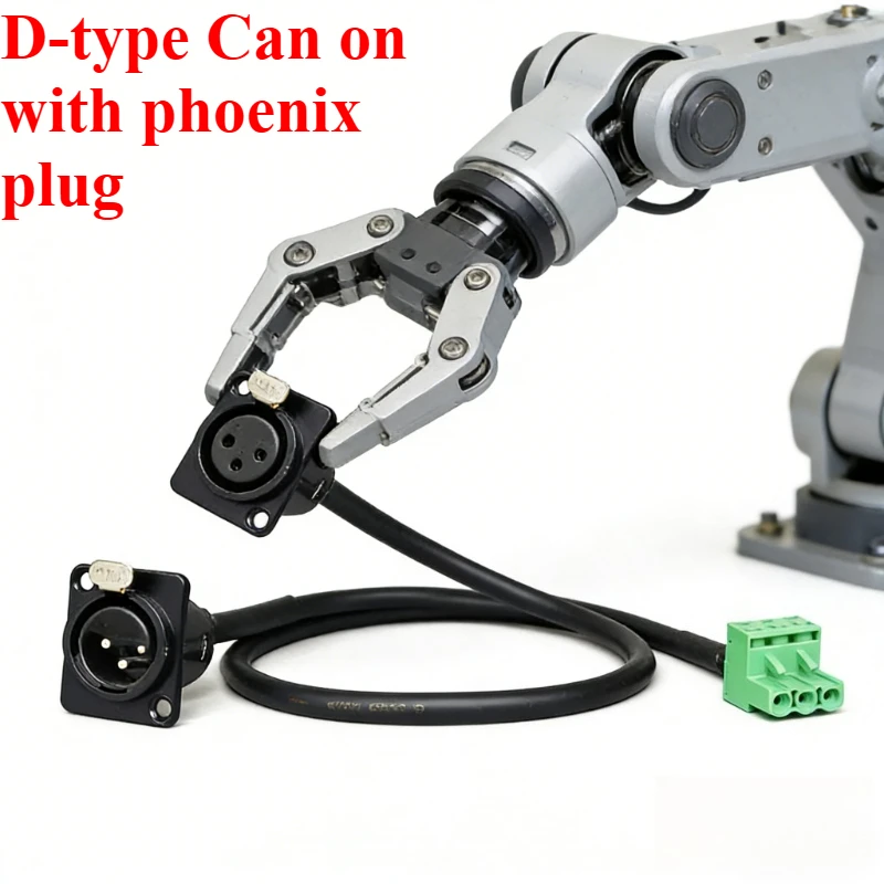 D-type Phoenix Plug Adapter Cable XLR To 5.08/3-pin for Audio Processor Disassembly Module PCB To XLR Male and Female Connectors
