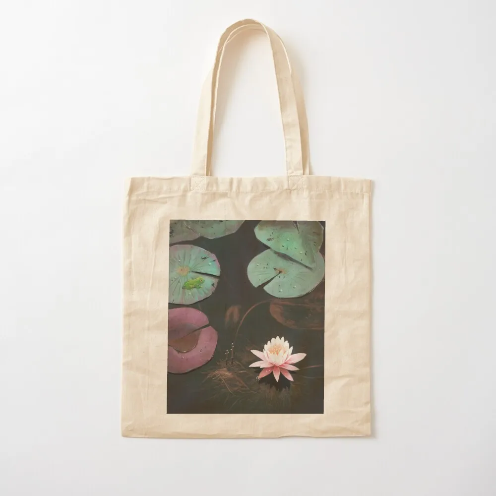 Lily Pad Tote Bag Gift bag tote bag women Eco Canvas Tote