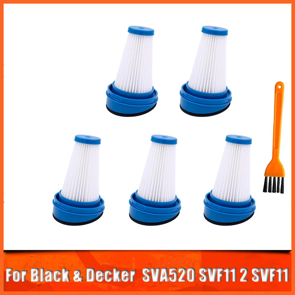 

Vacuums Replacement Pleated Filter For 2-in-1 SVA520 For 2 in 1 Black + Decker SVF11 Vacuum Cleaner Filters Accessories