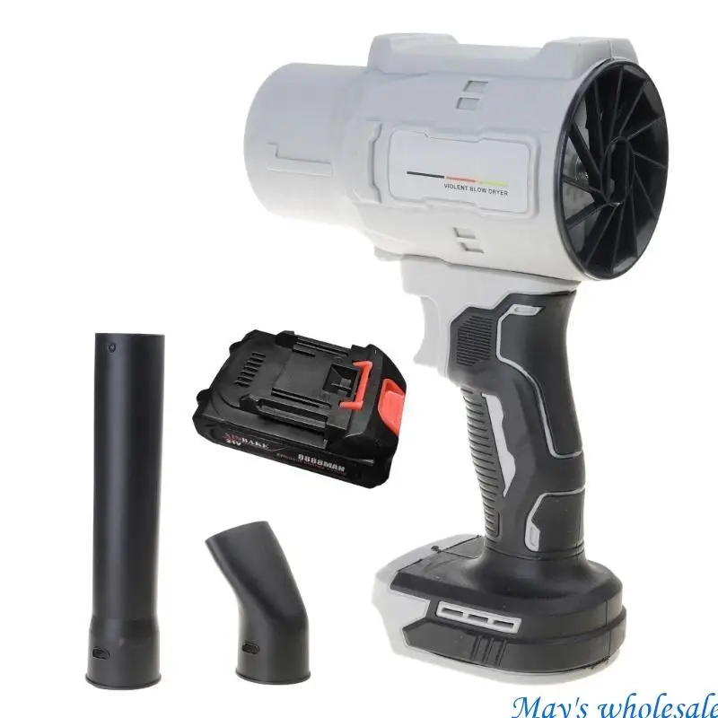 

High Efficiency 21V Cordless Blower Jet Design for Home and Patio Perfect for Blowing Leaves and Snow 448A