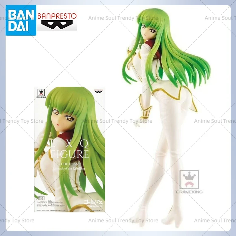 

Bandai Original Banpresto Lelouch The Rebel C C Action Figure Model Doll Brand New Boxed Anime Characters Garage AS