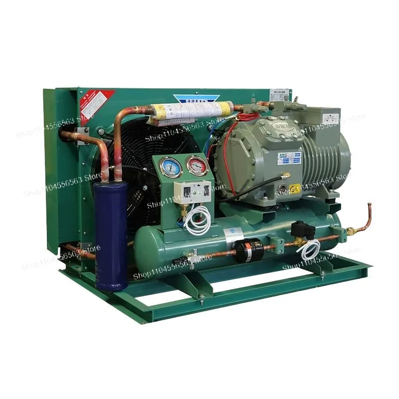 Refrigeration and freezing equipment: 5p30 type semi-hermetic piston machine, low-temperature screw machine