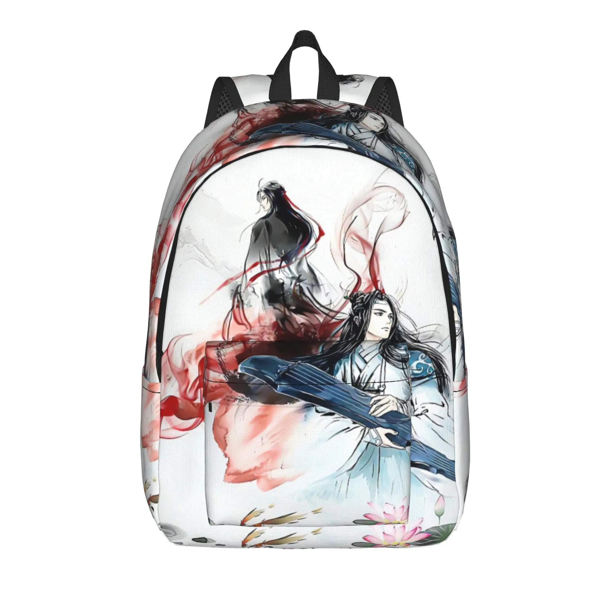 The Untamed WangXian Bunny Mo Dao Zu Shi (15) Backpack  Fashion Backpacks Women Outdoor Print School Bags Custom Rucksack