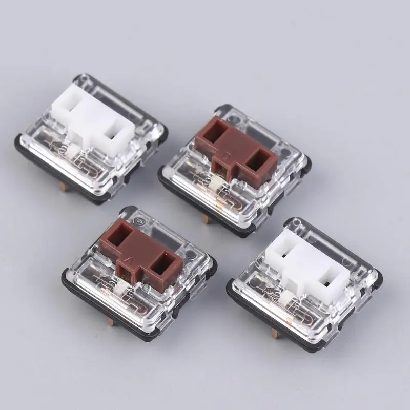 5Pcs Low Profile Keyboard Switch Replacement White Red Brown