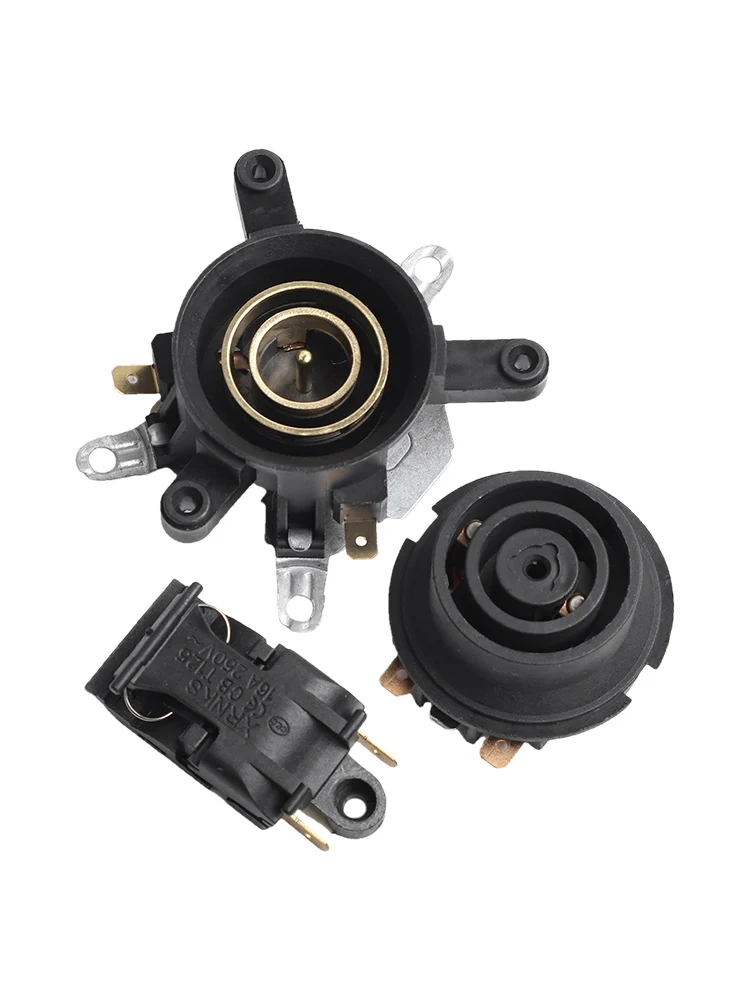 3 個電気ケトルベースサーモスタット温度スイッチコネクタ交換ソケット修理キット家庭用電化製品