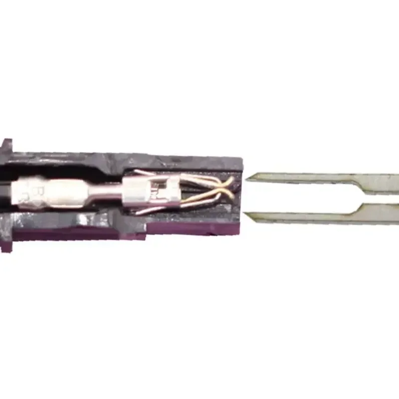 إزالة محطة توصيل السيارات أداة مريحة وعملية سلك كهربائي تجعيد موصلات سبليت دبوس النازع عدة ل