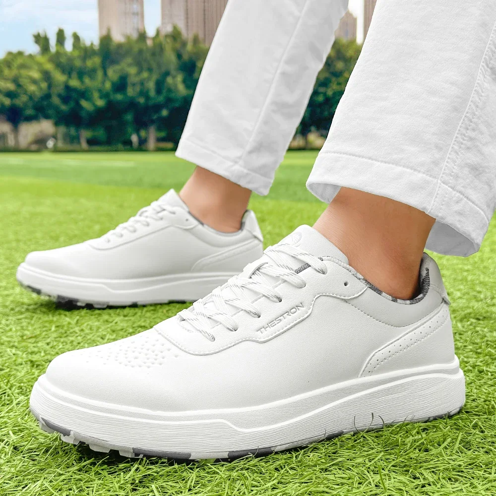 Neue Herren-Golfschuhe für Outdoor-Sportarten, leichte und lässige, rutschfeste Golfschuhe, erhältlich in großen Größen 39-48 – Detail 7