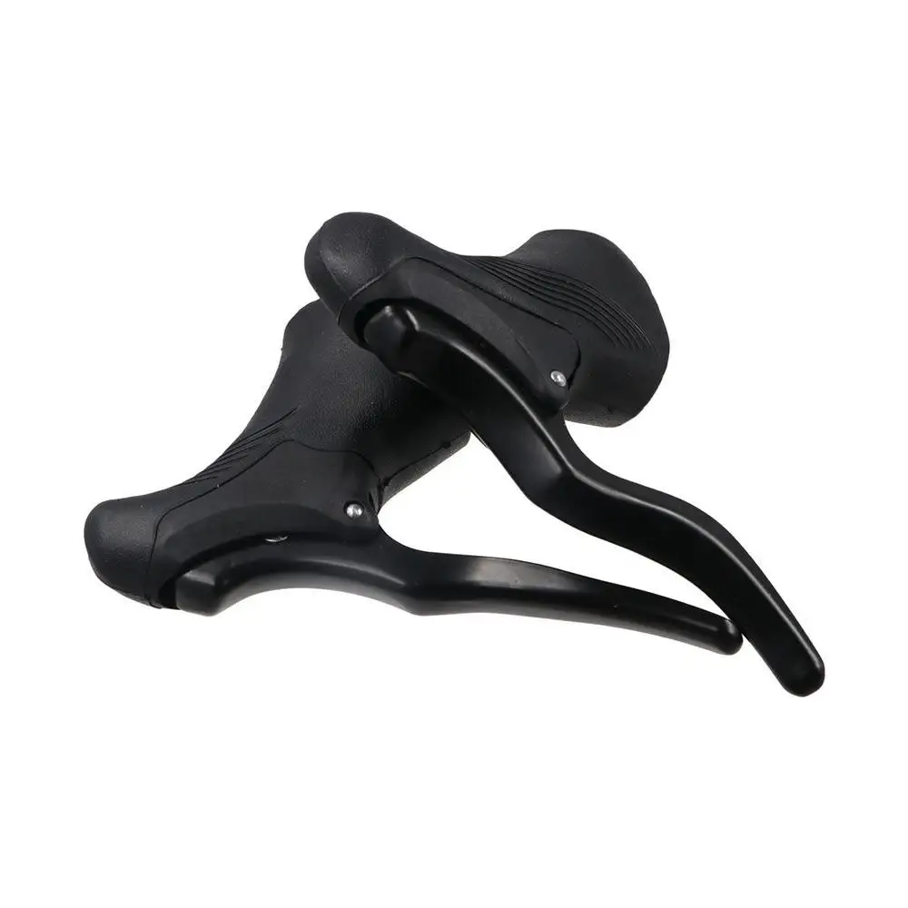 

Parts Mountain Bike Road Bike Anti-slip Front & Rear Handlebar Set Cycling Brake Levers Bike Drop Bar Bicycle Brake Handle