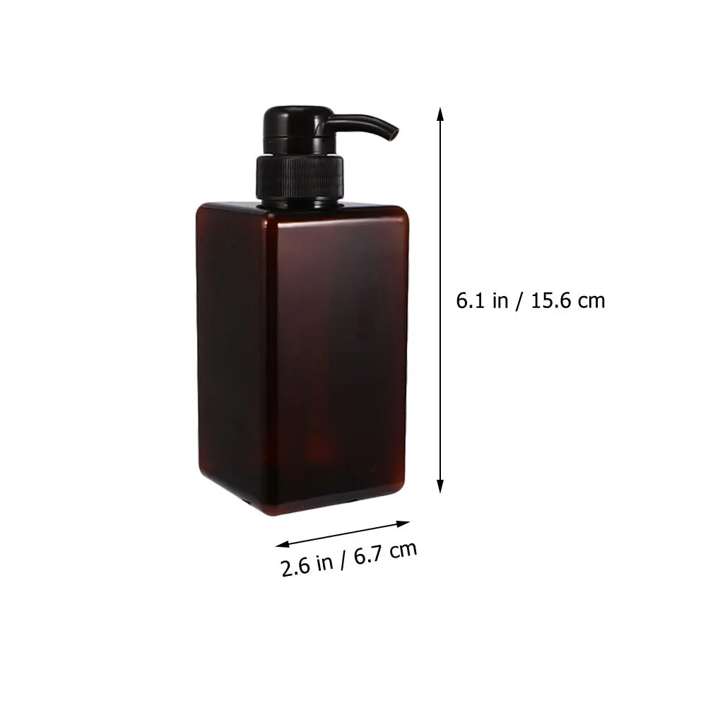 Bouteilles de quatuor d'émulsion, 2 pièces, lavage des mains, produit vide en plastique pour liquides de salle de bains