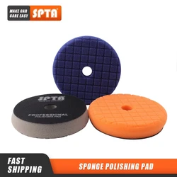SPTA V2.0 Foam Sponge Heavy Medium Light Cut Buffing Polishing Pads for Car Buffer Polisher Compounding Polishing and Waxing