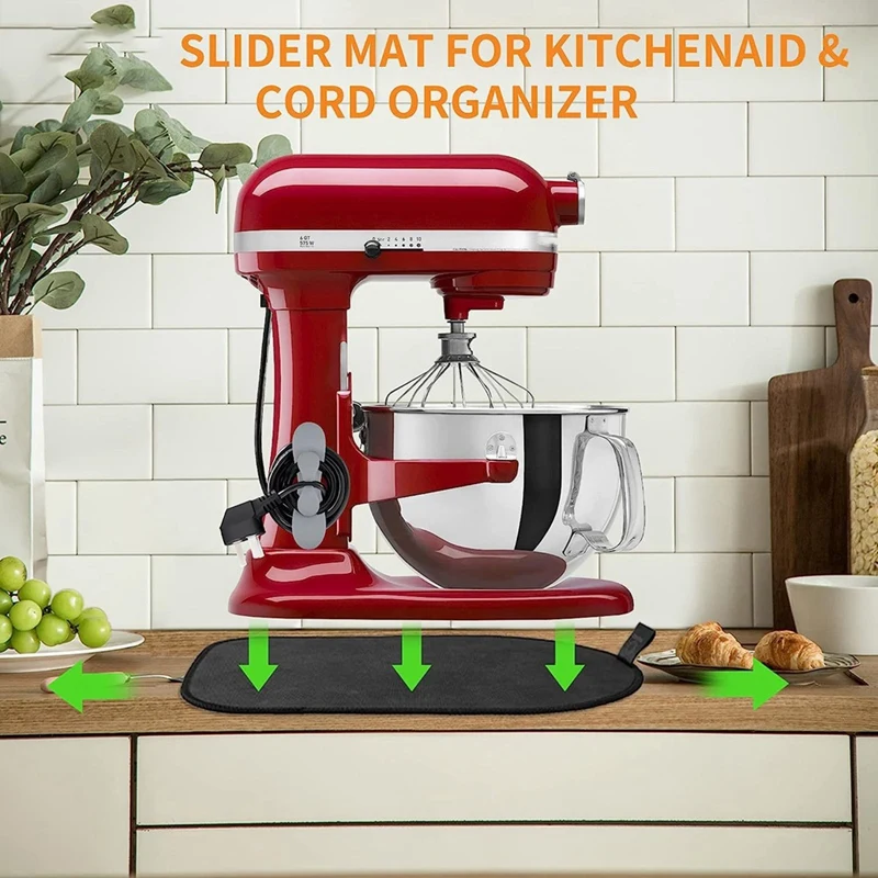 Sliding Mat For 6-8L Kitchenaid Stand Mixer , Slider Mat Compatible With Kitchenaid Mixer Replacement Accessories