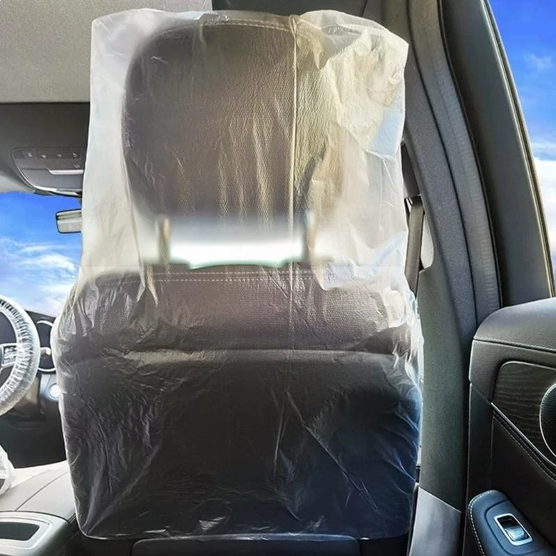 Imagen 3: Funda asiento plástico, funda antipolvo para asiento vehículo, Protector Universal para asiento coche, 140x80cm
