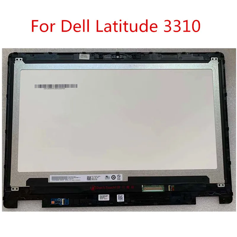 Lcd Touch Screen w/ Bezel for Dell Latitude 3310 2-in-1 B133HAB01.0 Laptops 13.3