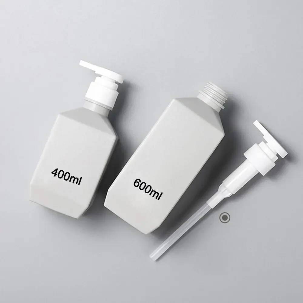 Large Capacity Liquid Hand Soap Pump Bottle with Press Pump Reusable Shampoo Lotion Container Refillable