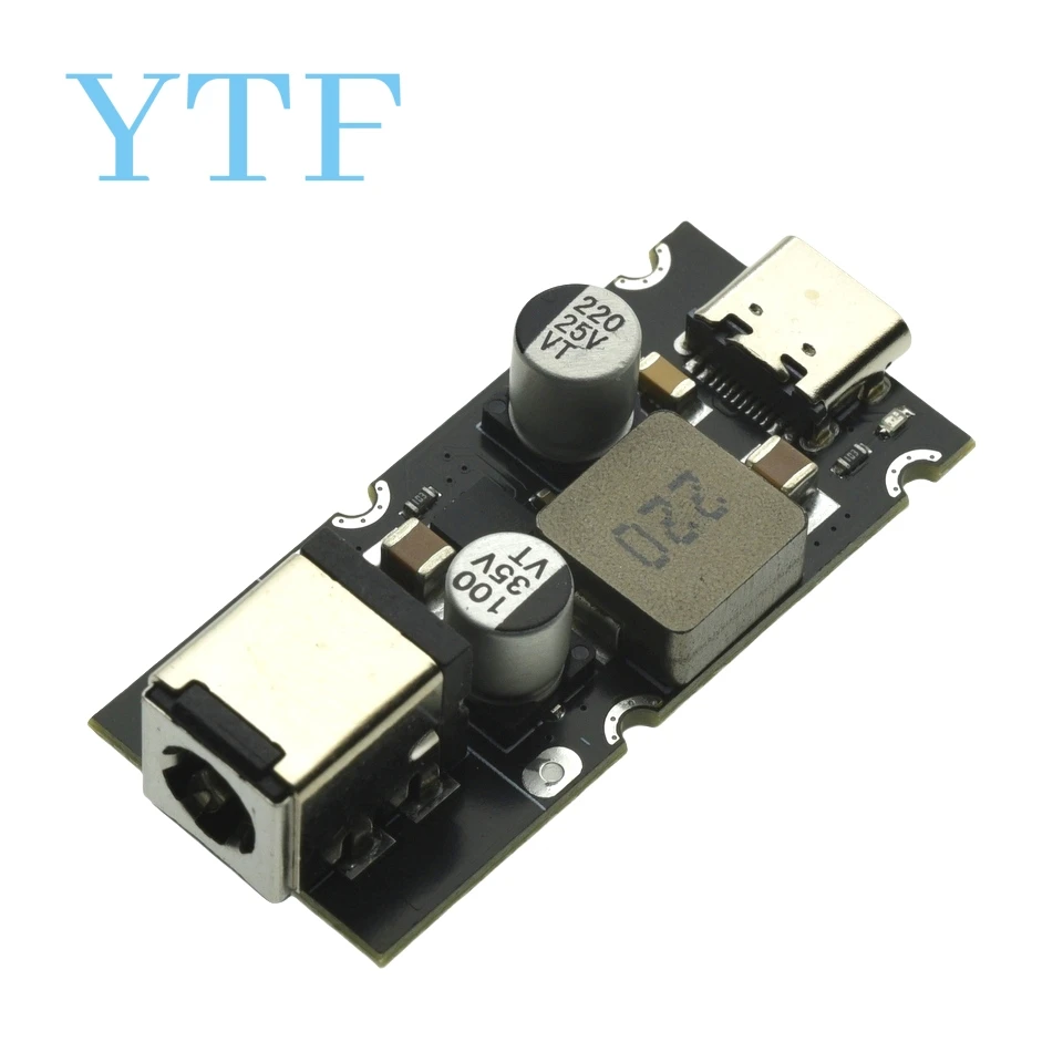 Módulo de carga rápida PD65W, módulo de carga rápida tipo-c DC8-32V interface 3.25A PD3.1 PPS carga rápida QC3.0 SCP