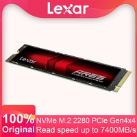 100% Original Lexar ARES M.2 2280 PCle Gen4x4 NVMe SSD 512GB 1TB 2TB Internal Solid State Disk Hard Drive SSD For Laptop Desktop