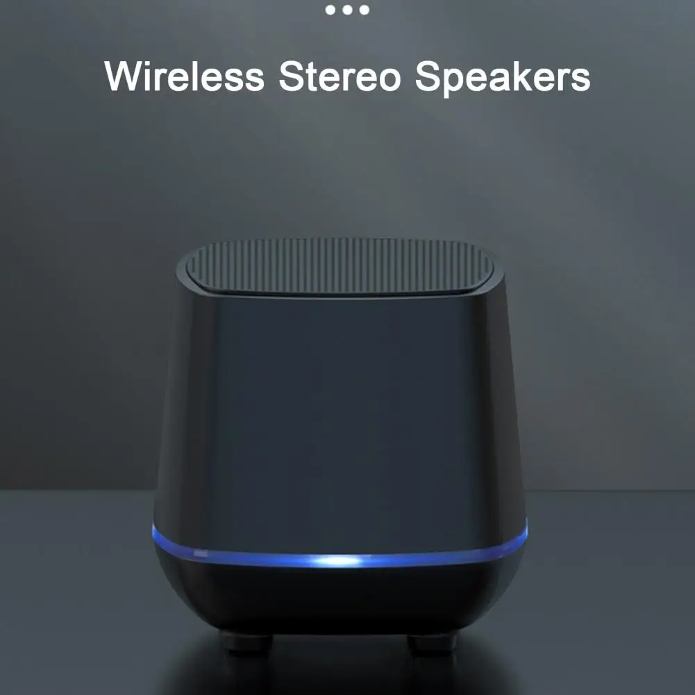Haut-parleur USB compatible Bluetooth haute fidélité pour la maison et le bureau, mini haut-parleur portable alimenté par USB, haut-parleur pour ordinateur portable facile à utiliser