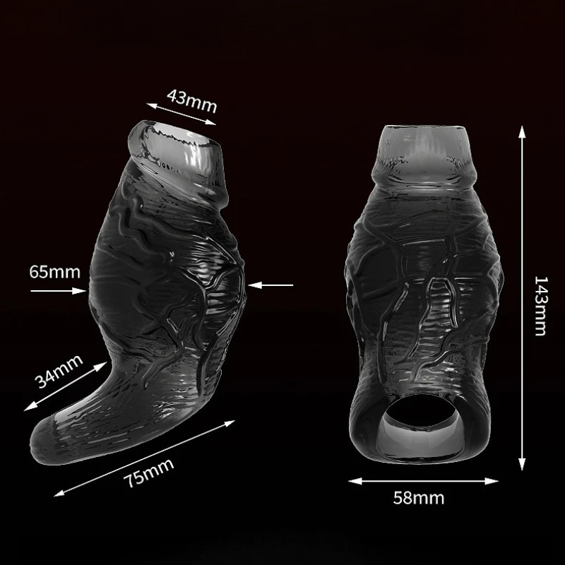 توسيع القضيب كم القضيب موسع الواقي الذكري الانتصاب خاتم الديك تأخير القذف الجنس لعب للرجال الكبار لعبة الجنس متجر